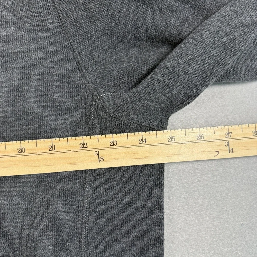 Tommy Bahama Mens Henley Sweater Large Gray Reversible FlipShore Abaco Pullover - Picture 6 of 7